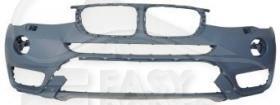 PC AV A PEINDRE A/LAVE PHARE - S/PARCK ASSIST - S/CAM - A/EMPL AB LED Pour BMW X3 F25 LCI - BM113 04/14→07/17