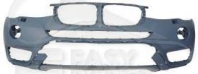 PC AV A PEINDRE A/LAVE PHARE - S/PARCK ASSIST - A/CAM Pour BMW X3 F25 LCI - BM113 04/14→07/17
