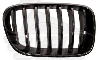 GRILLE CALANDRE AVD NOIRE Pour BMW X3 F25 M TECH - BM114 11/10→02/14