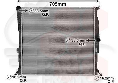 RADIATEUR XDRIVE 28I 3.0I Pour BMW X3 F25 - M TECH - BM114 11/10→02/14