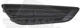 GRILLE DE PC AVD NOIRE S/EMPL AB Pour FORD FOCUS - FD062 10/14→06/18