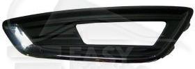 GRILLE DE PC AVG NOIRE A/EMPL AB - A/MOULURE CHROMEE Pour FORD FOCUS - FD062 10/14→06/18