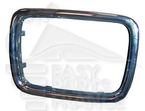 CADRE CHROMEE DE CALANDRE D →03/94 Pour BMW S5 E34 - BM081 09/88→10/95