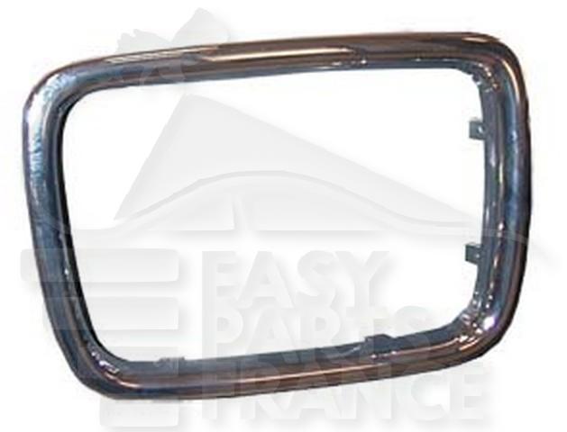 CADRE CHROMEE DE CALANDRE G →03/94 Pour BMW S5 E34 - BM081 09/88→10/95