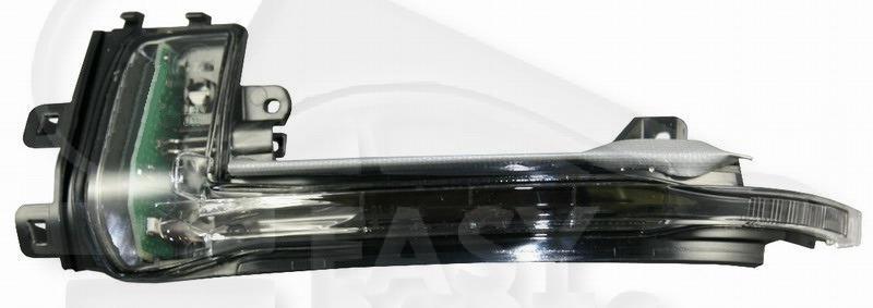 FEU DE RETRO G BLANC LED Pour AUDI A4 (B8) - AD065 01/12→04/15
