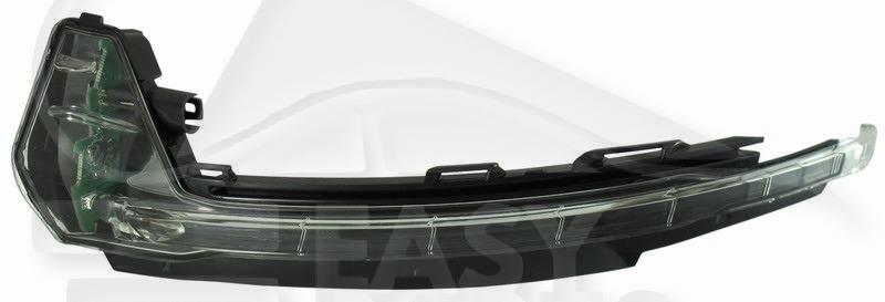 FEU DE RETRO G BLANC LED Pour AUDI A1 - AD020 08/10→06/14
