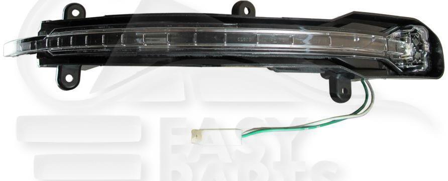 FEU DE RETRO D BLANC LED Pour AUDI Q5 - AD130 10/08→06/12