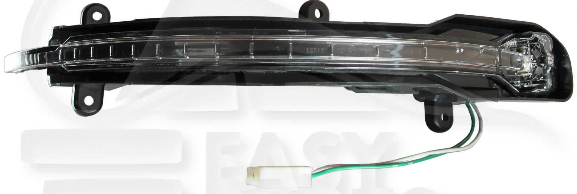 FEU DE RETRO D BLANC LED Pour AUDI Q5 - AD130 11/08→08/11