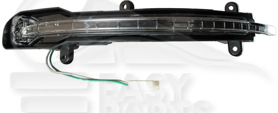 FEU DE RETRO G BLANC LED Pour AUDI Q5 - AD130 10/08→06/12