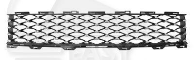 GRILLE DE PC AV CENTRALE NOIRE A/MOULURES CHROMEES MOD LOUNGE Pour FIAT 500 - FT012 07/15→