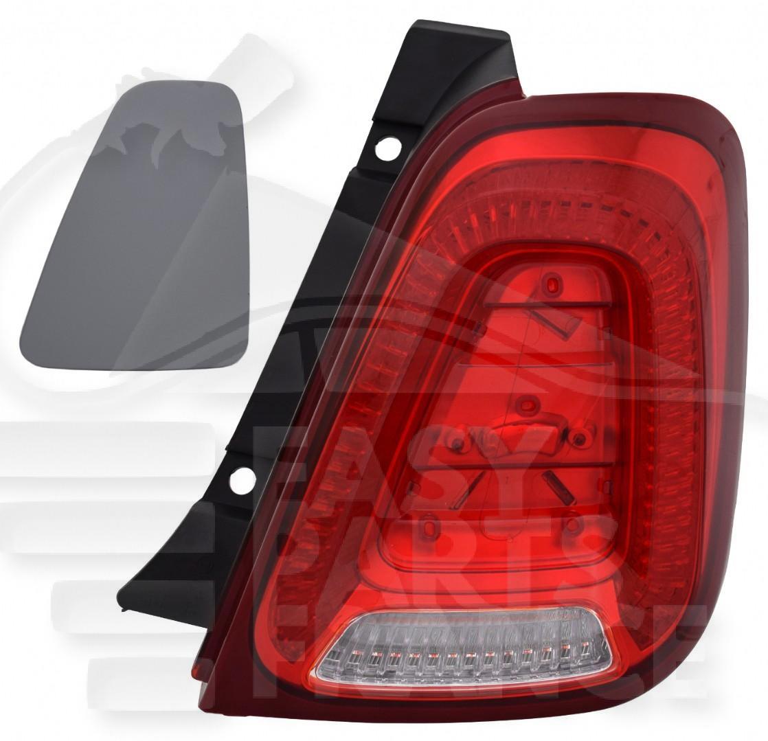 FEU ARD S/CABRIO Pour FIAT 500 - FT012 07/15→