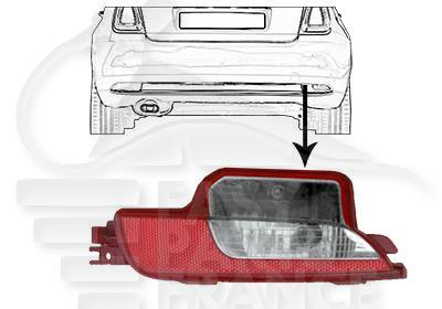FEU DE RECUL ARD Pour FIAT 500 - FT012 07/15→