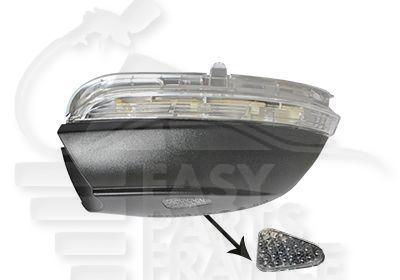 FEU DE RETRO G BLANC LED & FEU DE SOL Pour VOLKSWAGEN JETTA - VO083 01/11→06/14