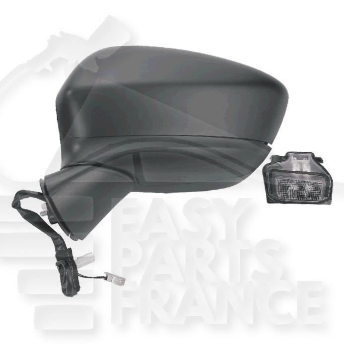 RETRO G ELECT CHAUF A PEINDRE RAB ELECT A/FEU 8 PINS Pour MAZDA CX 5 - MZ080 09/12→01/15