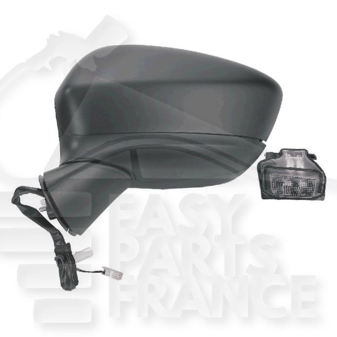 RETRO G ELECT CHAUF A PEINDRE RAB ELECT A/FEU 8 PINS Pour MAZDA CX 5 - MZ080 01/12→02/15
