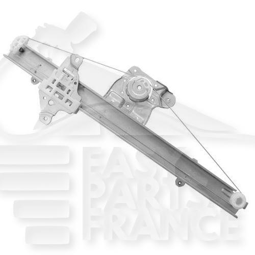 MECANISME DE LEVE VITRE AVG ELECT Pour NISSAN X TRAIL T32 - NS263 12/13→05/17