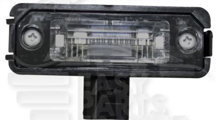 FEU DE PLAQUE AR - 3/5 PTES Pour VOLKSWAGEN GOLF 4 - VO053 01/98→11/03