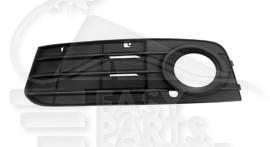 GRILLE DE PC AVG A/EMPL AB S/MOULURE AB CHROMEE Pour AUDI A4 (B8) - AD064 12/07→12/11