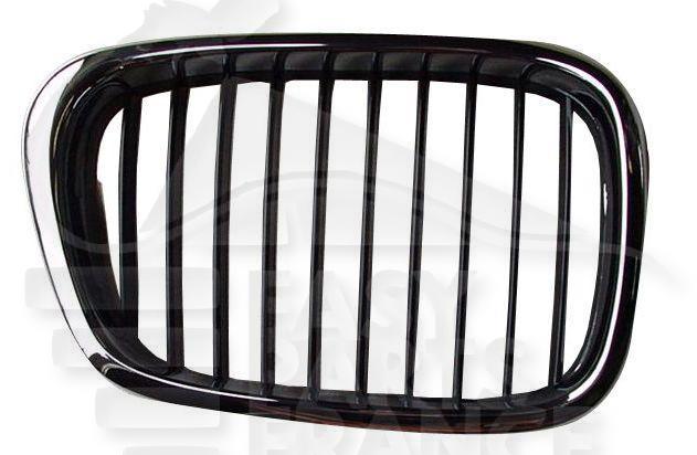 GRILLE DE CALANDRE CHROMEE AVG MOD M5 Pour BMW S5 E39 - BM091 09/00→