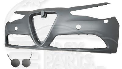 PC AV A PEINDRE A/LAVE PHARE sans TROUS CAPTEURS Pour ALFA ROMEO GIULIA - AA140 06/15→03/23