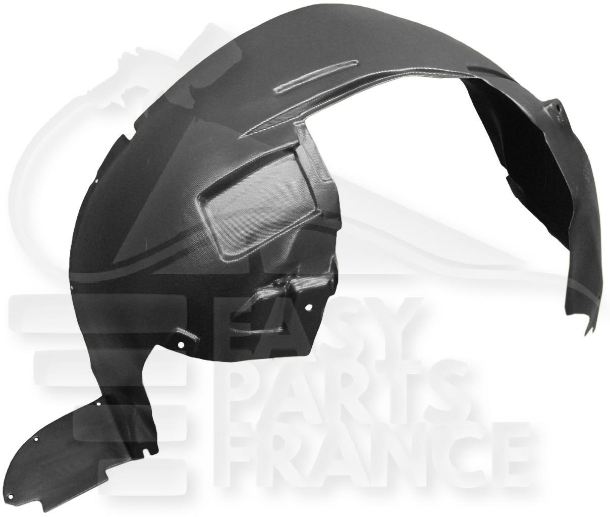 PARE BOUE AILE AVD Pour OPEL COMBO - OP058 05/12→08/18