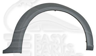 ELARGISSEUR AILE AVG GRIS FONCE Pour FORD TRANSIT CONNECT - FD181 11/06→04/09