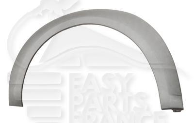 ELARGISSEUR AILE ARD GRIS FONCE Pour FORD TRANSIT CONNECT - FD182 05/09→09/13