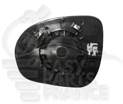 GLACE DE RETRO D CHAUF Pour FIAT 500 X CITY LOOK - FT011 09/14→