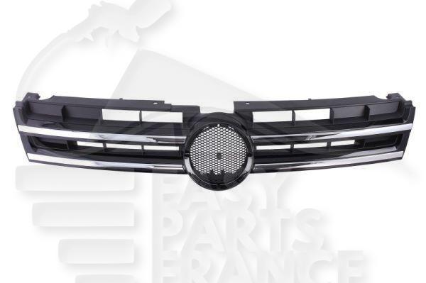 GRILLE DE CALANDRE A/MOULURES CHROMEES Pour VOLKSWAGEN TOUAREG - VO182 01/11→07/14