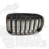 GRILLE DE CALANDRE G NOIRE/CHROMEE Pour BMW X1 F48 - BM144 09/15→