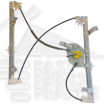 MECANISME DE LEVE VITRE ELECT AVG Pour OPEL INSIGNIA - OP091 01/14→12/16