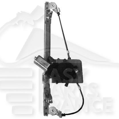 LEVE VITRE ARG ELECT Pour PEUGEOT 206 PLUS - PG032 08/09→