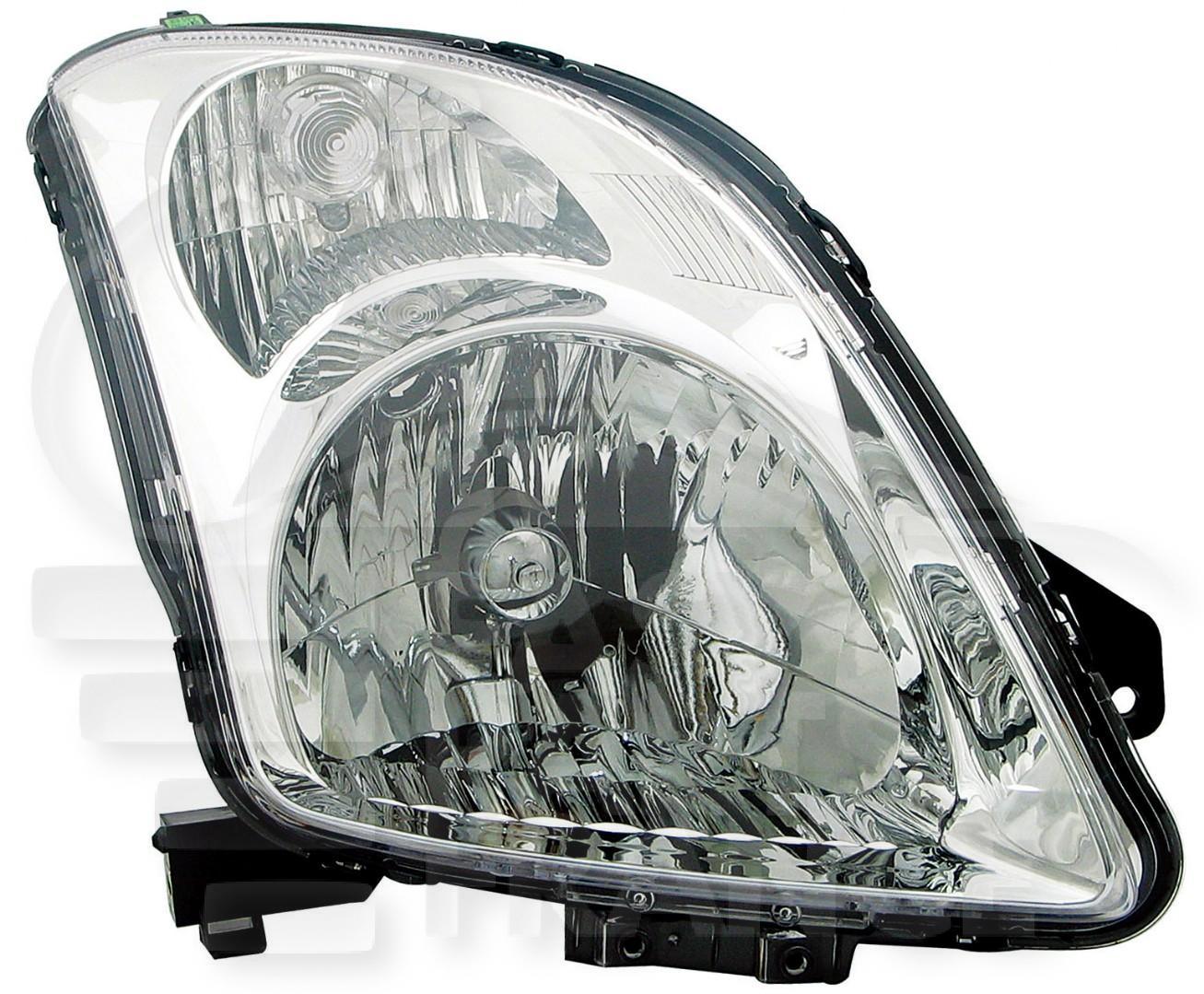OPT D H4 ELECT S/MOTEUR F/CHROME Pour SUZUKI SWIFT - SZ121 01/05→12/06