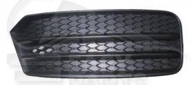 GRILLE DE PC AVD NOIRE Pour AUDI A1 - AD022 12/14→09/18