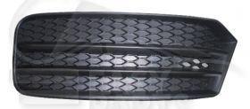 GRILLE DE PC AVG NOIRE Pour AUDI A1 - AD022 07/14→09/18