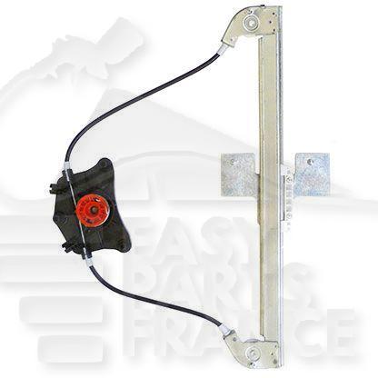 MECANISME DE LEVE VITRE ELECT ARG Pour AUDI A3 -4 PTES/CABRIO - AD054 03/16→04/20