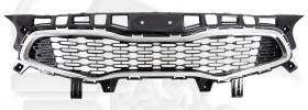 GRILLE DE CALANDRE NOIRE A/CADRE CHROME Pour KIA CEED - KI033 10/15→07/18