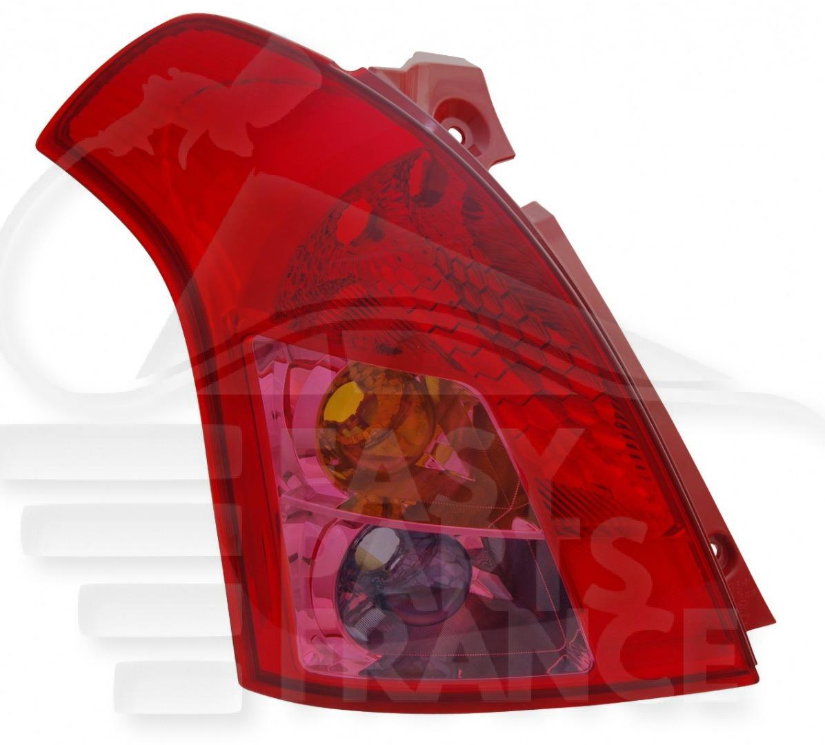 FEU ARG sauf SPORT Pour SUZUKI SWIFT - SZ122 01/07→08/10