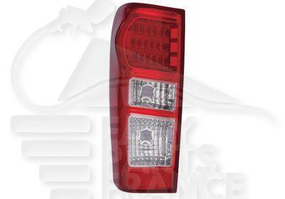 FEU ARG ROUGE LED Pour ISUZU D MAX - IZ013 01/12→09/17