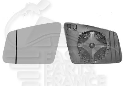 GLACE DE RETRO G CHAUF ASPHERIQUE - 01/10→ Pour MERCEDES CLASSE E - COUPE/CABRIO - C207/A207 - ME092 05/09→