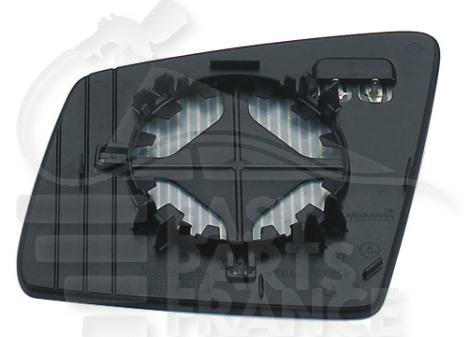 GLACE DE RETRO D ASPHERIQUE CHAUF Pour MERCEDES CLASSE GL - X166 - ME340 09/12→10/15