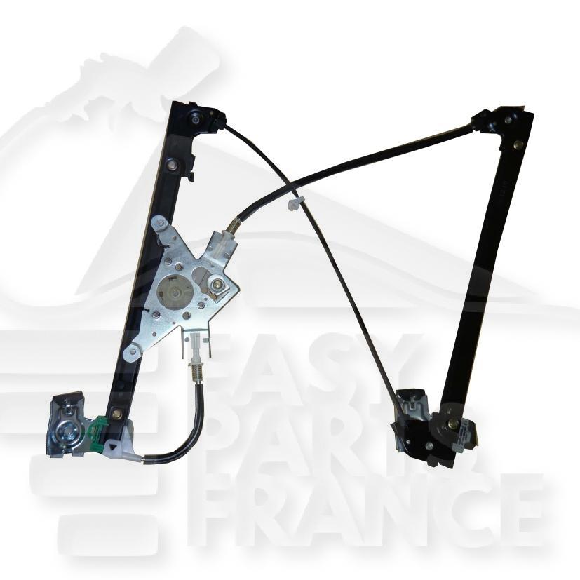 MECANISME DE LEVE VITRE AVD ELECT 4 PTES Pour SEAT IBIZA - SE053 11/96→09/99