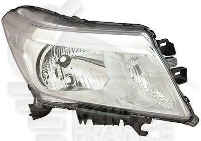 OPT D H4 +/- ELECT Pour NISSAN NAVARA - NP300 - NS125 01/16→