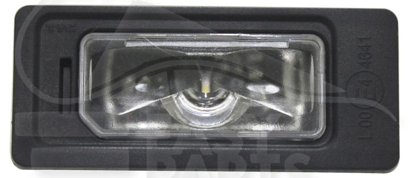 FEU DE PLAQUE ARD/ARG LED Pour VOLKSWAGEN TOUAREG - VO184 06/18→