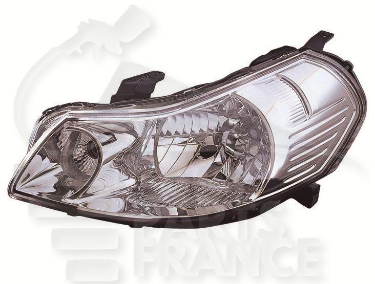 OPT G H4 ELECT S/MOTEUR V-SYSTEM - HUNGARIAN PRODUCTION Pour SUZUKI SX4 - SZ131 04/10→09/13