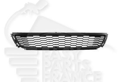 GRILLE CENTRALE DE PC AV NOIRE Pour VOLKSWAGEN POLO - VO138 09/09→06/14