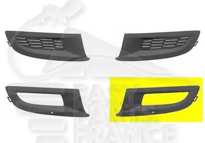 GRILLE DE PC AVG NOIRE A/EMPL AB Pour VOLKSWAGEN POLO - VO138 09/09→06/14