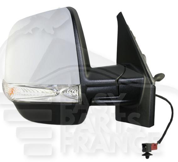 RETRO D ELECT A PEINDRE A/FEU A SONDE DOUBLE GLACE 8 PINS Pour FIAT DOBLO - FT072 02/10→12/14