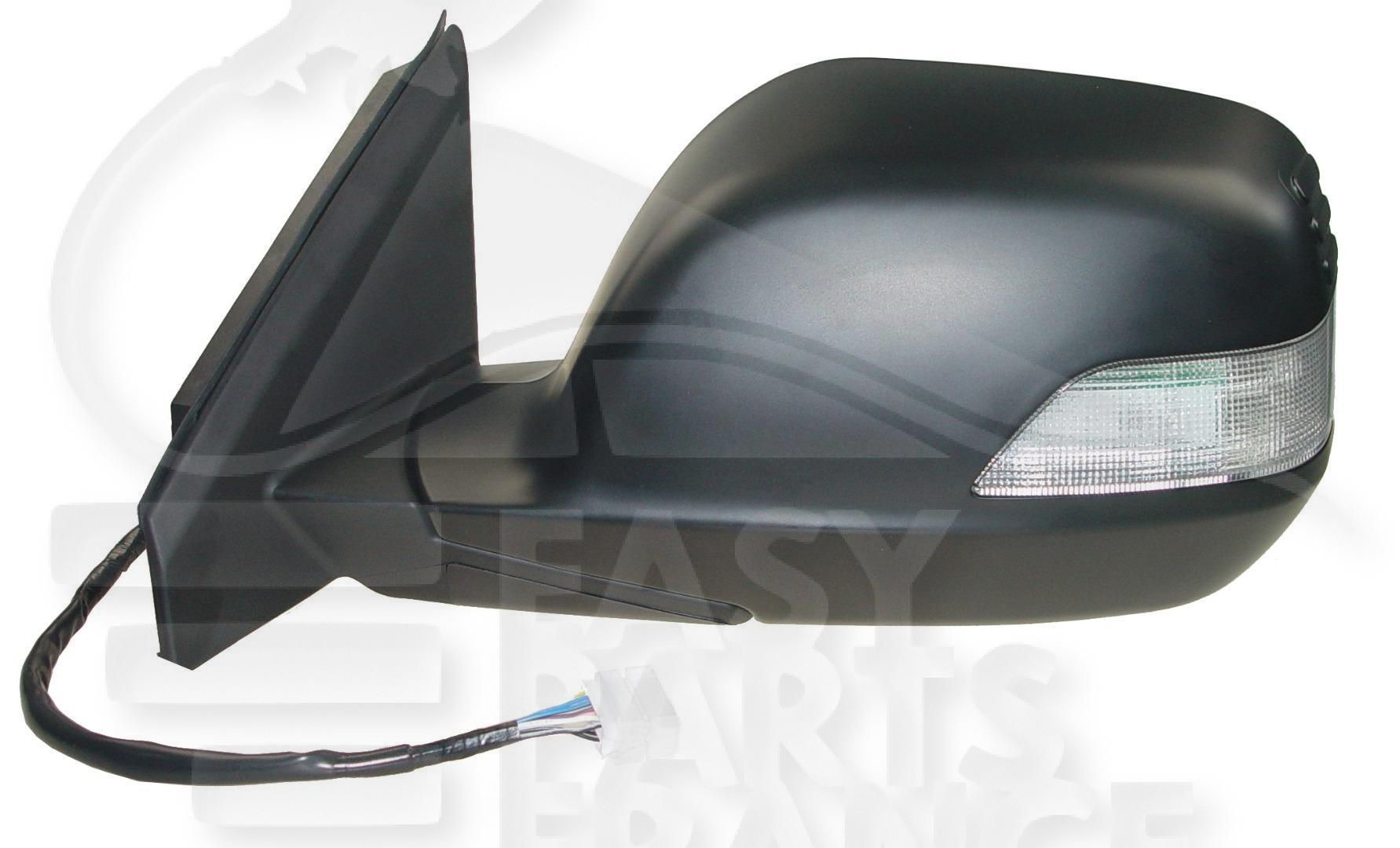 RETRO G ELECT CHAUF A/FEU NOIR Pour HONDA CR-V - HD084 01/07→12/09