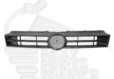 GRILLE DE CALANDRE NOIRE A/MOULURE CHROMEE Pour VOLKSWAGEN POLO - VO138 09/09→06/14